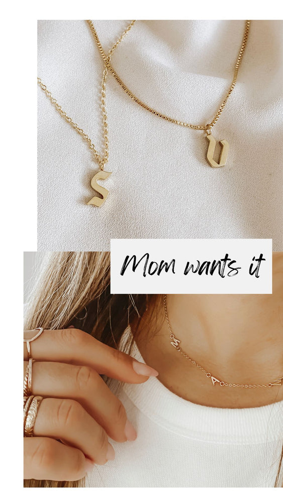 Initial Jewelry - Mom wants it