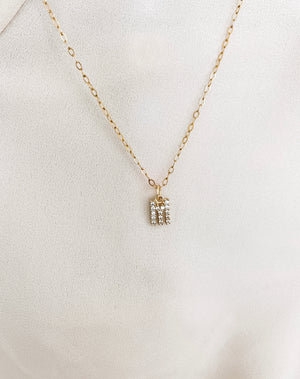 diamond pendant gold necklace