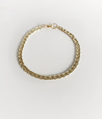 cuban link bracelet 18k gold