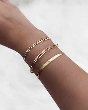 women's cuban link bracelet
