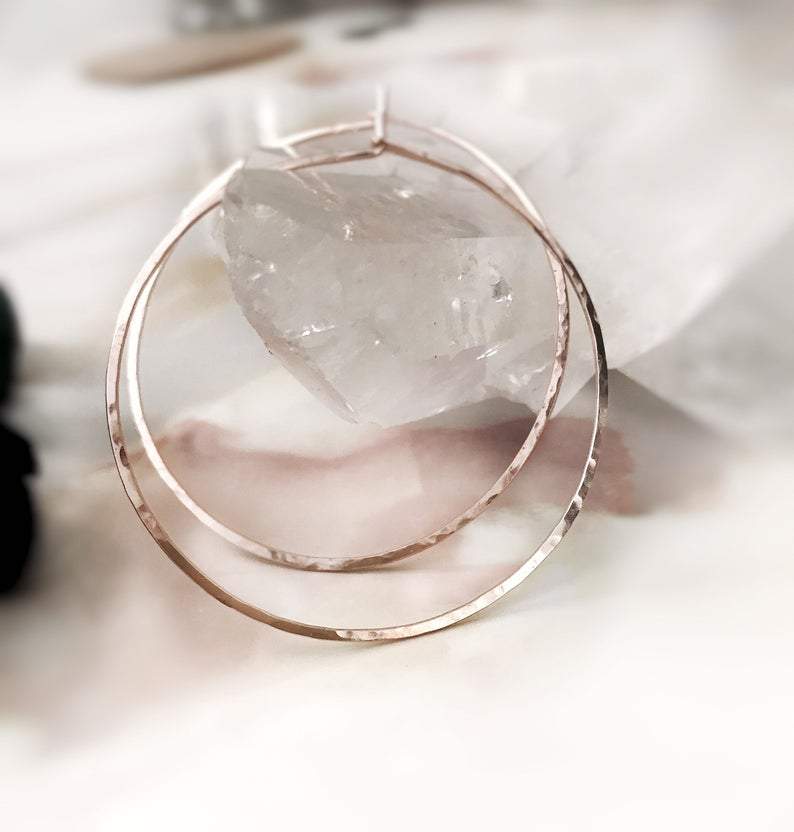 gold hoop earrings 