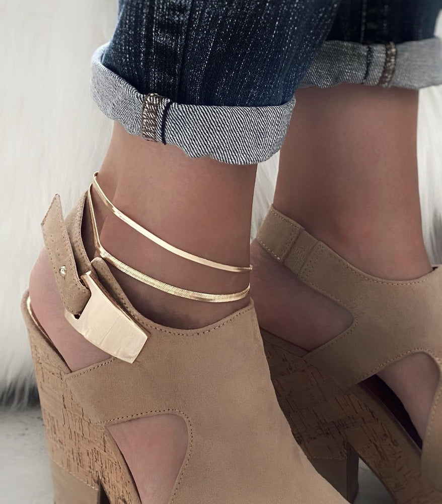 gold anklet bracelets chain