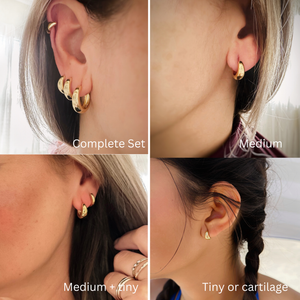 Era Huggie Hoop Earrings