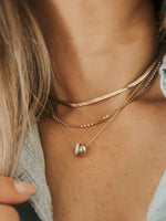 Gold Layered Necklace Set – 3 Chains