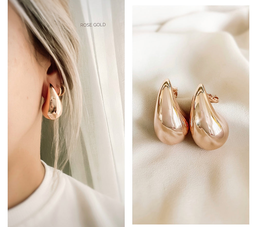 Drop Dupe Earrings rose gold