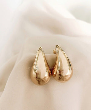 Drop Dupe Earrings gold 14k