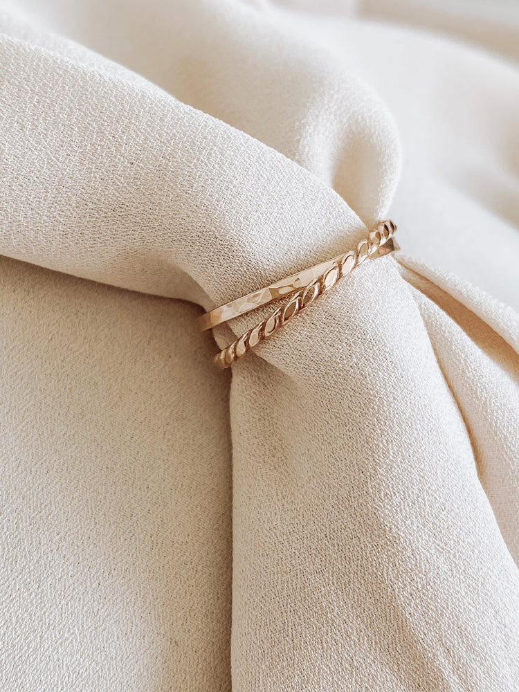 gold Interlocking Rings