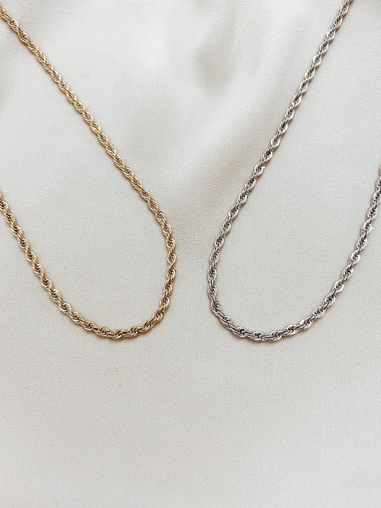 
            
                Load image into Gallery viewer, rope chain necklaces
            
        