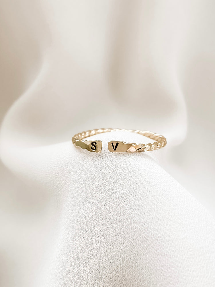 Open Twisted Initial Ring