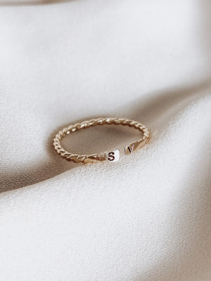 Open Twisted Initial Ring