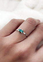 Turquoise ring silver