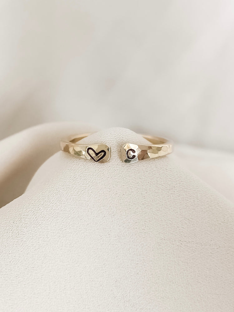 
            
                Load image into Gallery viewer, Initial Rings Personalized Jewelry 
            
        