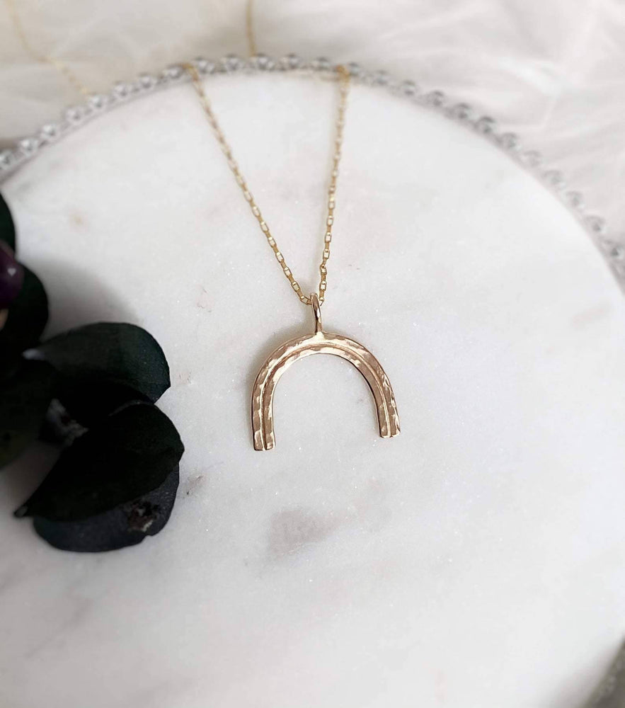 dainty Rainbow necklace 