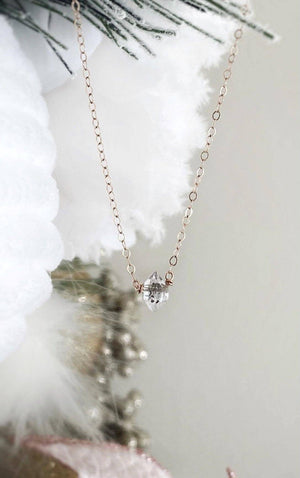 
            
                Load image into Gallery viewer, Herkimer Diamond Necklace, 
            
        