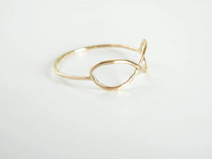 Infinity Ring gold 