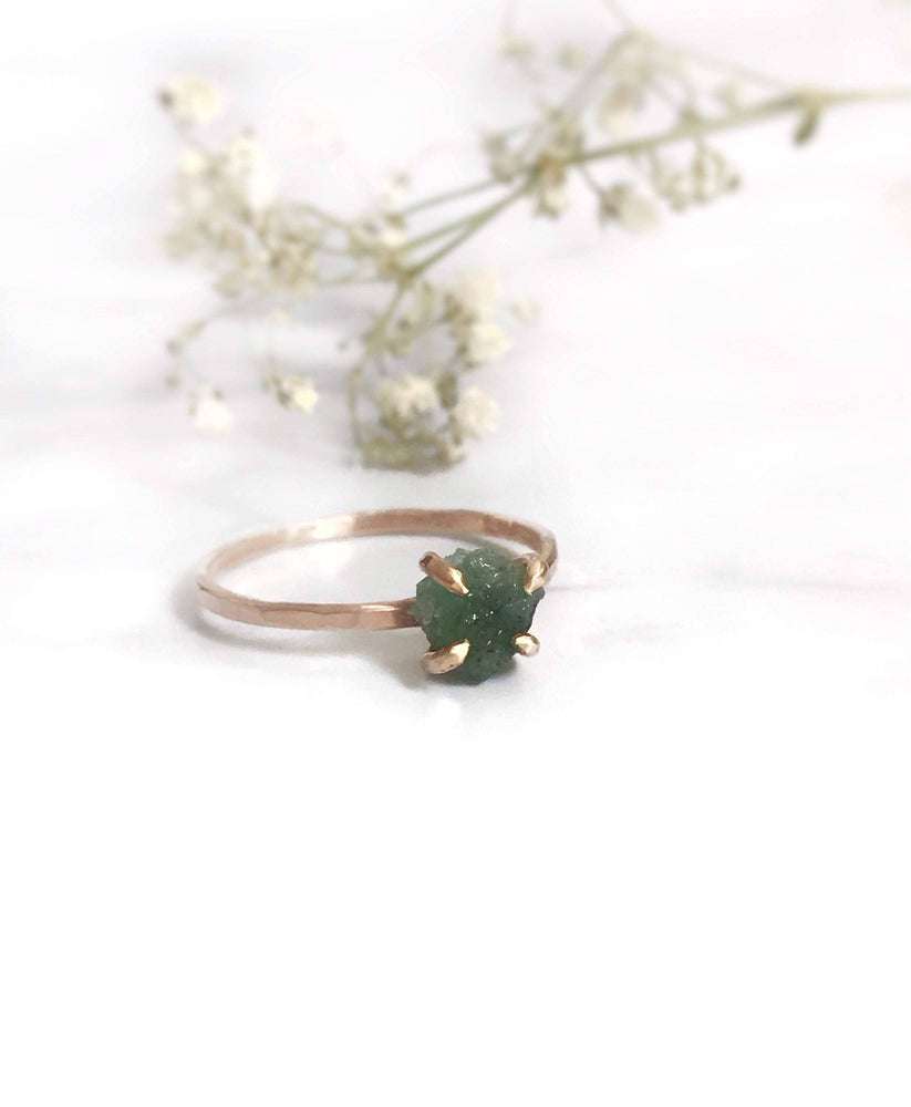 Genuine Emerald Ring, 