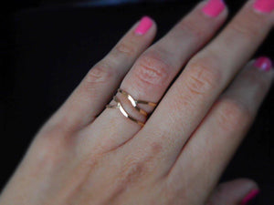 Gold Infinity Ring, 