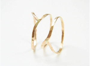 Gold Infinity Ring, 