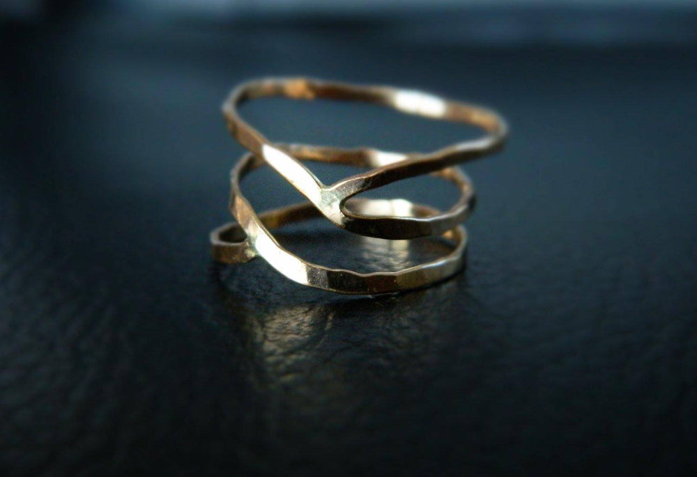Gold Infinity Ring, 