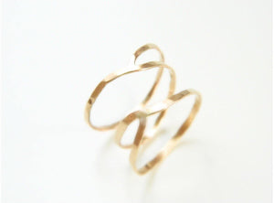 Gold Infinity Ring, 