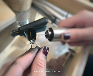 Herkimer Engagement Ring, 