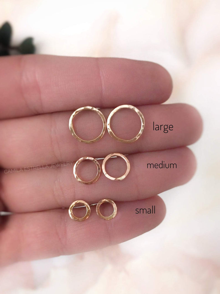 Karma Circle Studs, 