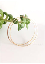 Large Hoop Earrings, 