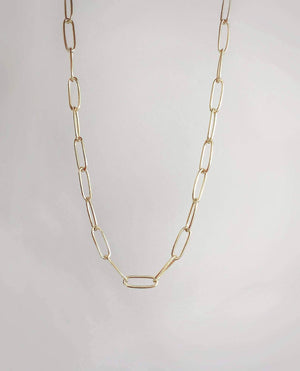 paperclip necklace choker
