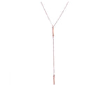 short y necklace gold