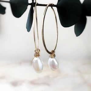 large gold Hoop Earrings