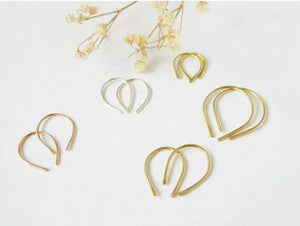 Small Hoop Earrings silver