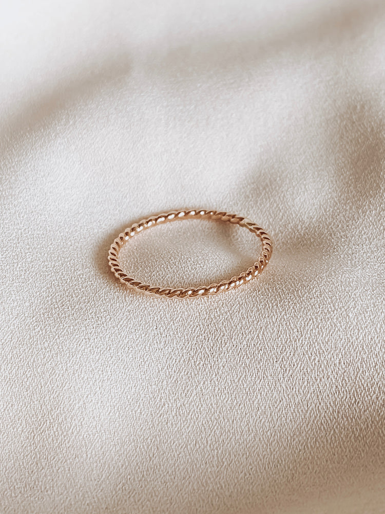 14k gold fill stacking rings 