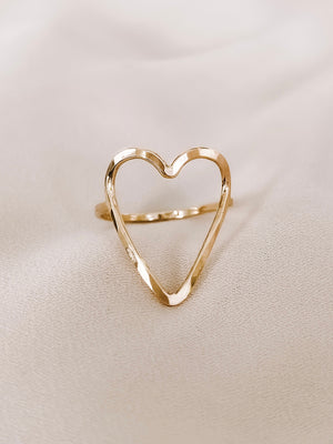Heart Ring  - 14K GOLD