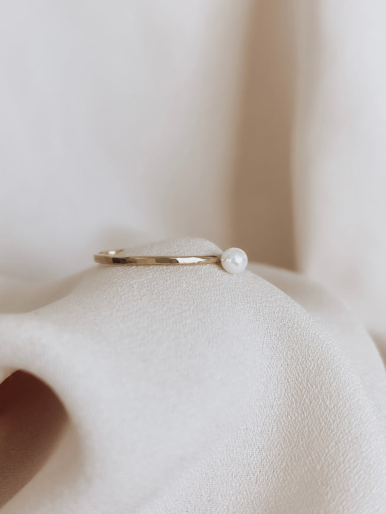 Tiny Pearl Ring