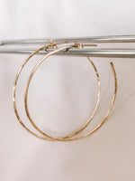 large hoop earrings gold