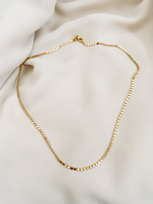 Flat Coin Necklace