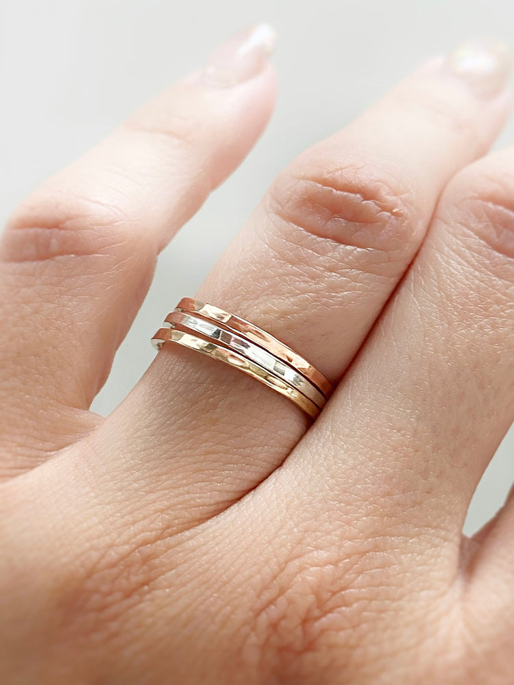 Thick  stack rings 