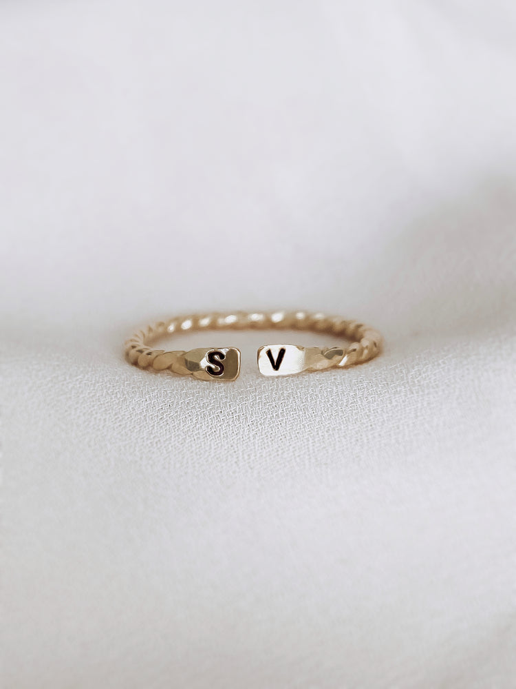 Open Twisted Initial Ring