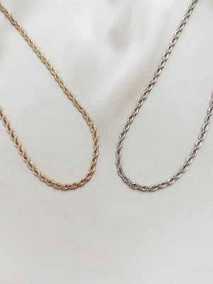 mens rope chain 4mm 