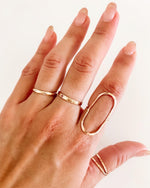 gold stacking rings for women